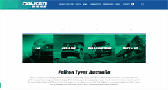Desktop Screenshot of falken.com.au