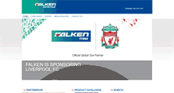 Desktop Screenshot of falken.co.za